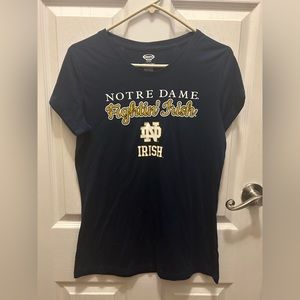 Notre Dame University woman’s t- shirt size medium